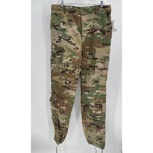 Army Combat Pants‎ Men Size Large XX Long Green Camouflage New
